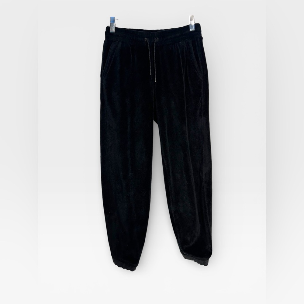 5 for $25🔥Athleta Girl Black Plush Jogger Sweatpants Girls Large (12)